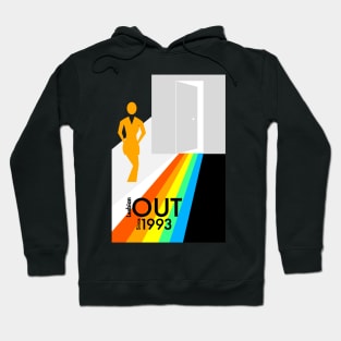 Lesbian out since 1993 Hoodie